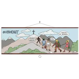 plakat-giewont-90x30-cm