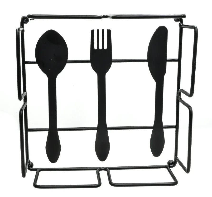 koszyk-czarny-nierdzewny-cutlery-stan-nowy
