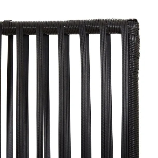 parawan-5-panelowy-czarny-polirattan-stan-nowy