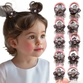 gumki-do-wlosow-super-kolory-i-wzory-czarny-kwiatek-z-krysztalkiem