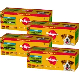 pedigree-mokra-karma-dla-psow-mix-smakow-w-sosie-100-g-x-40-sztuk-x-4-sztuk