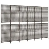 parawan-6-panelowy-brazowy-polirattan-producent-vidaxl