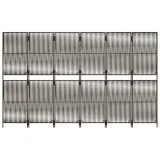 parawan-6-panelowy-brazowy-polirattan-marka-vidaxl