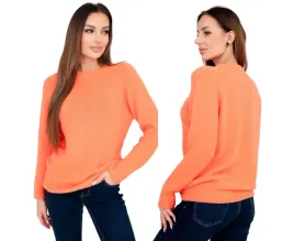 pomaranczowy-sweter-damski-z-domieszka-baby-alpaki