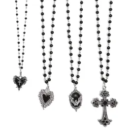 zestaw-gotyckich-naszyjnikow-z-koralikami-4-szt-zestaw-a