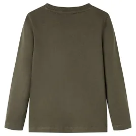 koszulka-dziecieca-z-dlugimi-rekawami-khaki-116