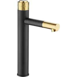 mexen-diamond-bateria-umywalkowa-wysoka-czarna-zlota-71510-75