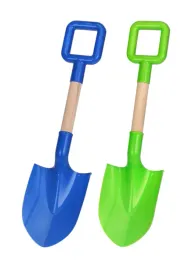 lopatki-plazowe-40-cm-do-piasku-drewniany-trzonek-2-szt-zielona-niebieska