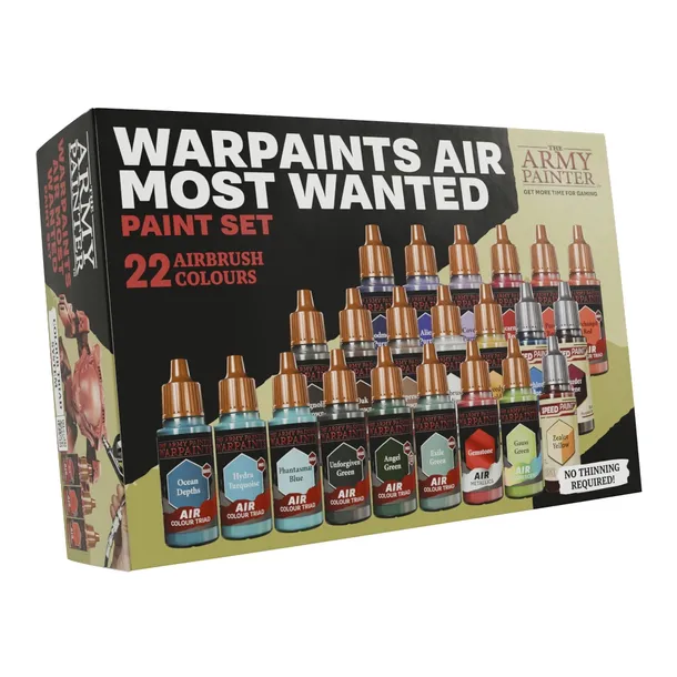 Zestaw The Army Painter Warpaints Air Most Wanted Paint Set