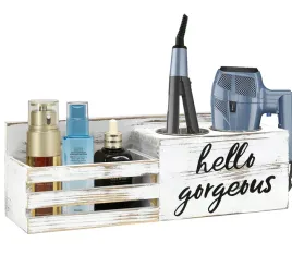 drewniany-organizer-polka-na-kosmetyki-suszarka