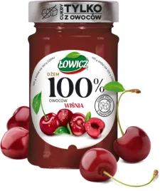 lowicz-dzem-100percent-z-owocow-wisnia-210-g