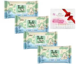 zestaw-chusteczek-nawilzanych-dla-dzieci-luba-tuli-baby-oils-4x54-gratis