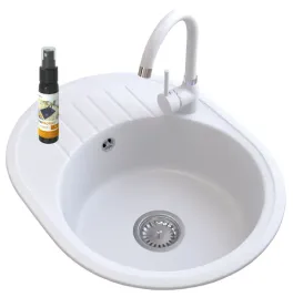 zlewozmywak-granitowy-owalny-luxor-bialy-zestaw-4w1-bateria-syfon-impregnat