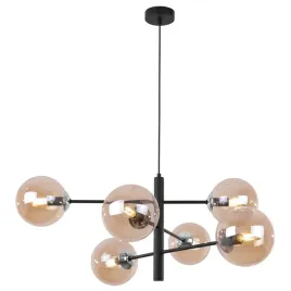 lampa-sufitowa-wiszaca-czarna-zyrandol-kule-miodowe-glamour-loft-do-salonu