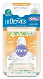 smoczek-dr-browns-9m-poziom-4-2szt