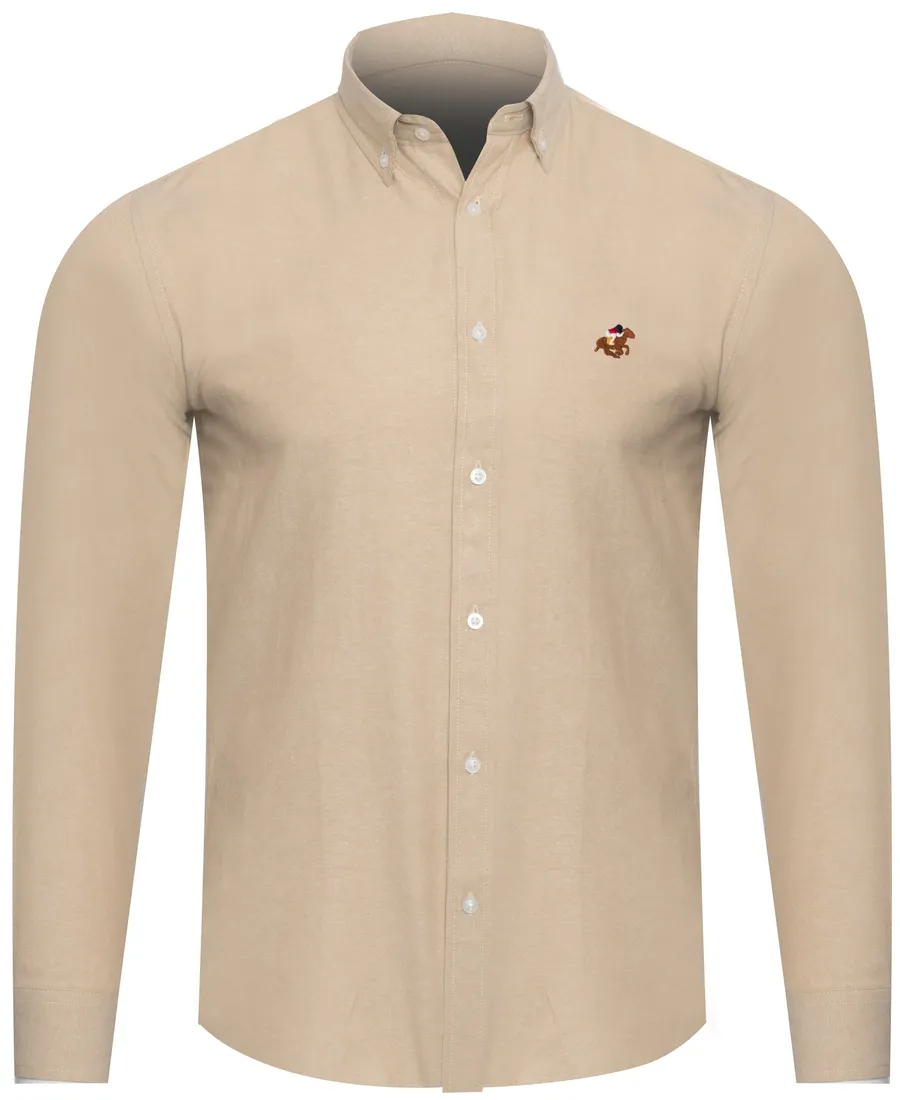 koszula-meska-88896-beige-m-stan-nowy