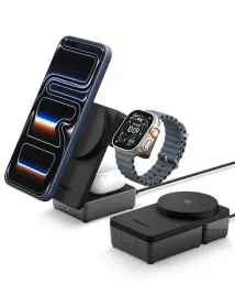 spigen-essential-magsafe-3-in-1-wireless-charger-ef323mq-black