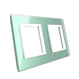 podwojna-ramka-szklana-w-kolorze-zielonym-gpf-2-68-livolo