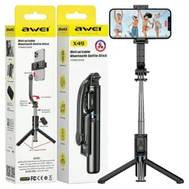 awei-selfie-stick-x49-czarny-black