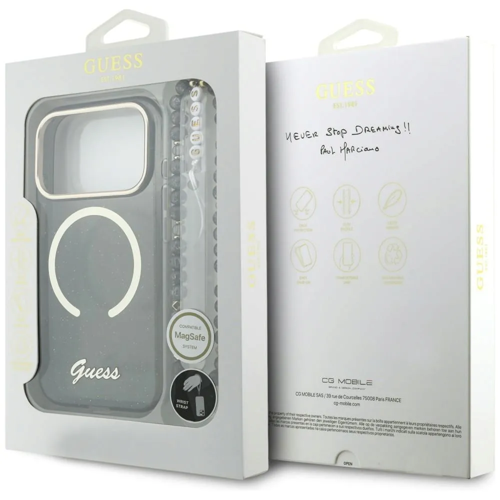 etui-guess-iml-glitters-script-strap-magsafe-do-iphone-17-pro-czarny