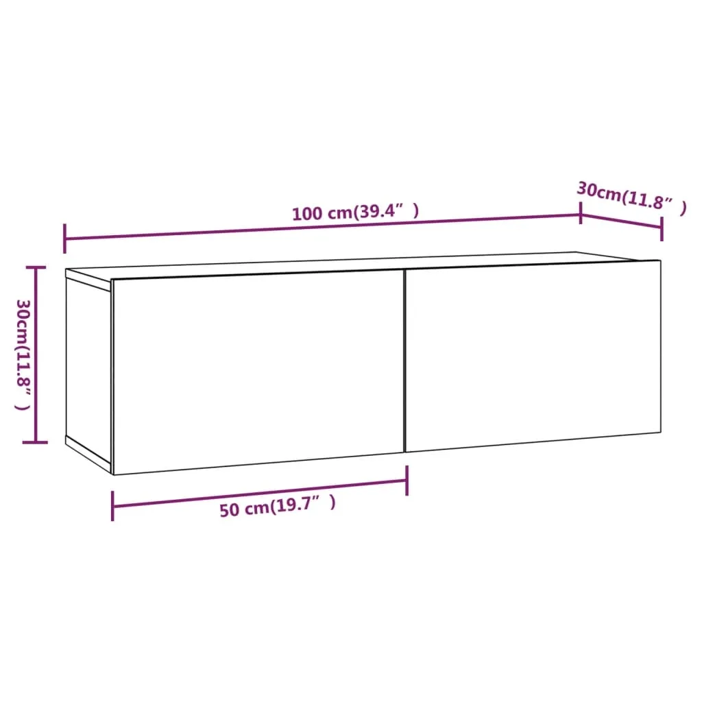 scianka-tv-biala-100x30x30cm-stan-nowy