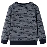 bluza-dziecieca-granatowy-melanz-128-stan-nowy