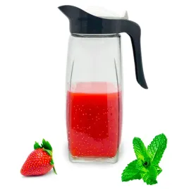 dzbanek-szklany-15l-do-sokow-kompotow-z-nakretka-lejkiem-do-drzwi-lodowki