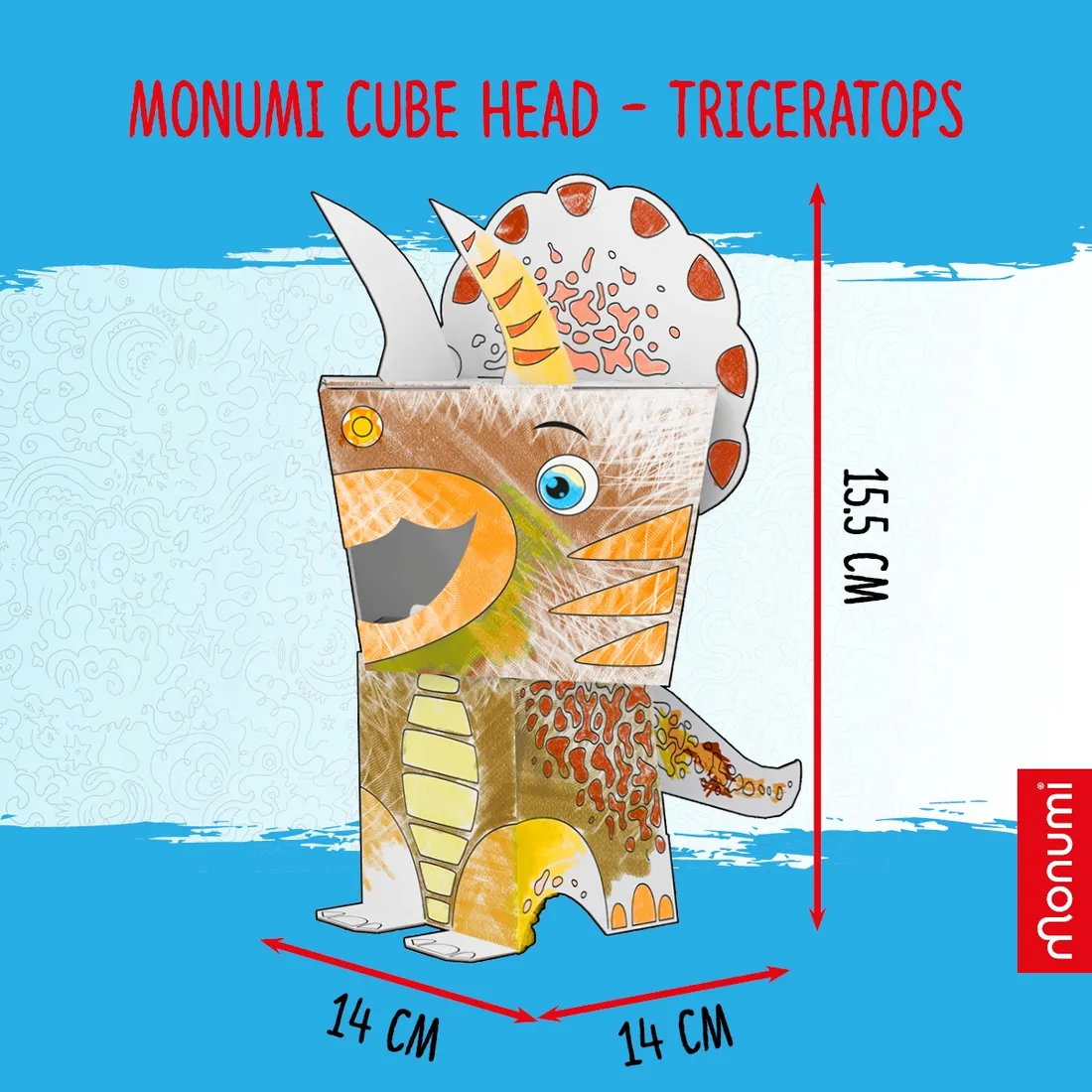 cube-head-model-triceratops-stan-nowy