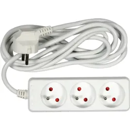vorel-przedluzacz-elektryczny-bialy-3-m-3-gniazda-z-uziemieniem