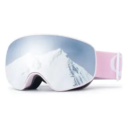 qunature-pink-children-s-skiing-goggles-medium-large-children-s-version