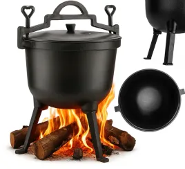kociolek-mysliwski-garnek-zeliwny-10l-stojacy-na-ognisko-grill-biwak