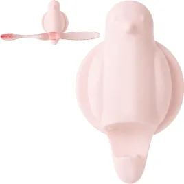 uchwyt-na-szczoteczke-birdie-silikonowy-z-przyssawka-balvi-rozowy