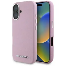 etui-karl-lagerfeld-saffiano-magsafe-do-iphone-16-rozowe-metalowe-logo