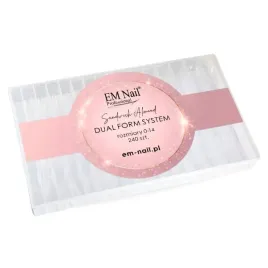 gorne-formy-em-nail-dual-form-sandwich-almond-migdal-240szt