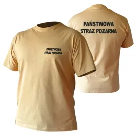 t-shirt-w-kolorze-piaskowym-z-haftem-panstwowa-straz-pozarna