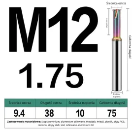 frez-do-gwintowania-jednoostrzowy-rozmiar-m12x1-75x75l-dlc