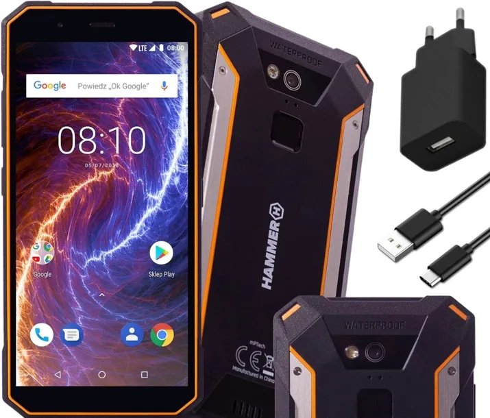 MyPhone Hammer Energy 18x9 3/32GB LTE Pomarańczowy | Stan: Bardzo dobry