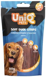 uniq-pets-przysmak-dla-psa-z-kaczki-miekkie-stripsy-80g