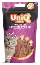 uniq-pets-przysmak-dla-kota-z-kaczki-miekkie-paski-50g