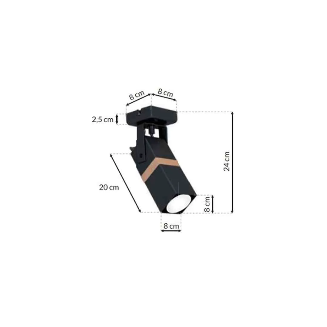 kinkiet-vidar-black-1xgu10-stan-nowy