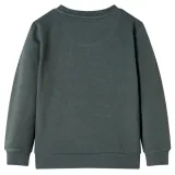 bluza-dziecieca-ciemne-khaki-140-stan-nowy