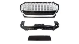 grill-audi-q5-fy-facelift-silver-matt-and-gloss-black