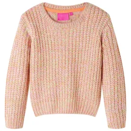 sweter-dzieciecy-z-dzianiny-pastelowy-roz-116