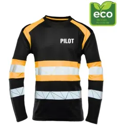 koszulka-eco-rival-dr-pomaranczowy-z-nadrukiem-pilot-m