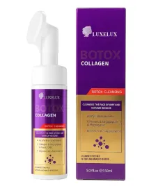 luxelux-pianka-oczyszczajaca-do-twarzy-kolagen-keratyna-szczoteczka-150-ml
