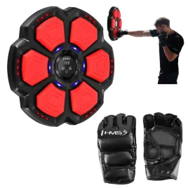 elektroniczna-tarcza-bokserska-bluetooth-na-sciane-z-glosnikiem-rekawice