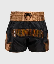 venum-spodenki-muay-thai-inferno-black-bronze-l