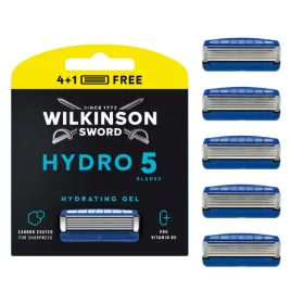5x-wilkinson-sword-hydro-5-blades-hydrating-gel-wklady-do-maszynki
