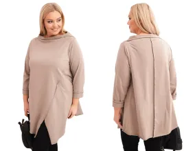 fango-bluzka-damska-bawelniana-plus-size-asymetryczna-z-podwijanym-rekawem