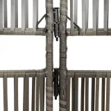 parawan-3-panelowy-szary-polirattan-stan-nowy-producent-vidaxl